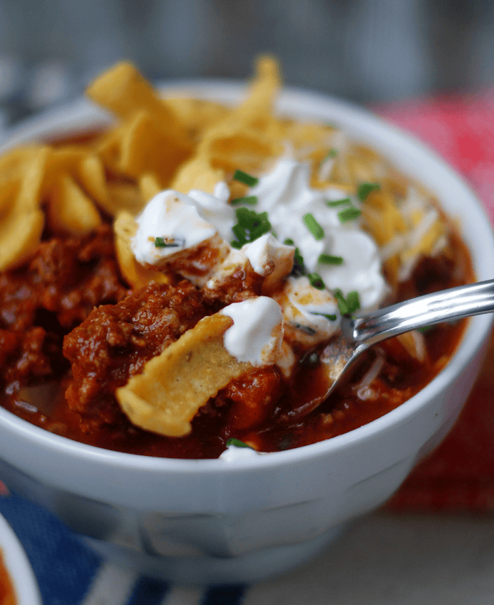 Texas Terlingua Chili with Shiner Bock beer