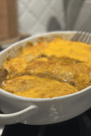 Green Chile Smothered Burritos