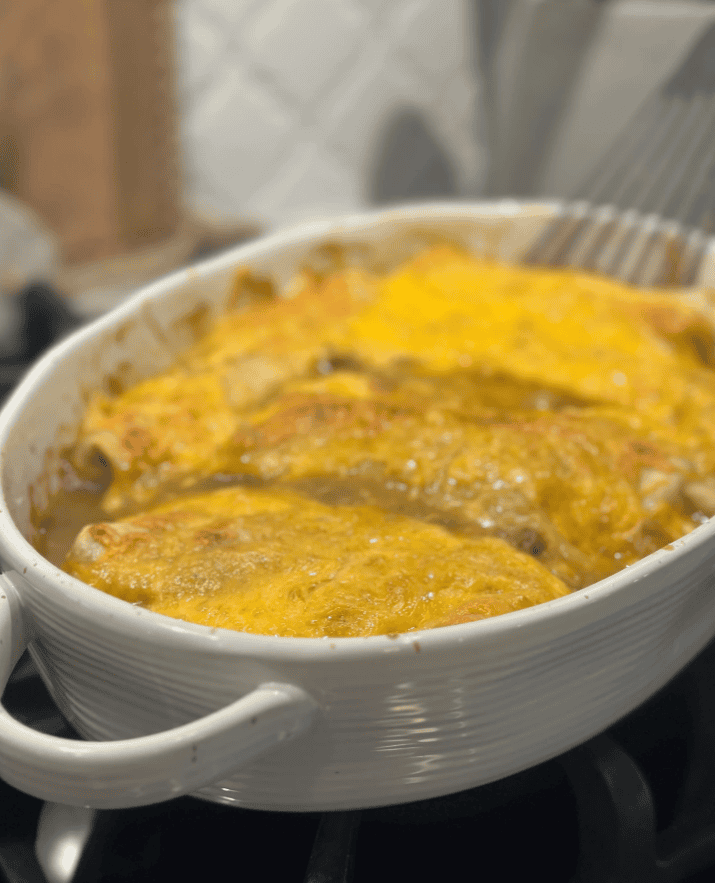 Green Chile Smothered Burritos