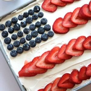American Flag Cake