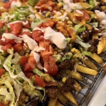 Sheet Pan Taco Fries