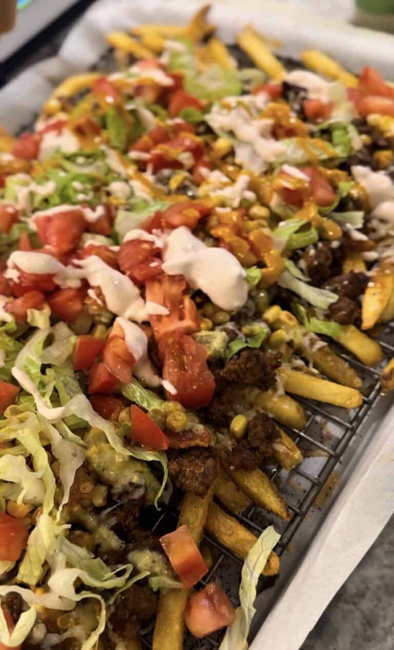Sheet Pan Taco Fries