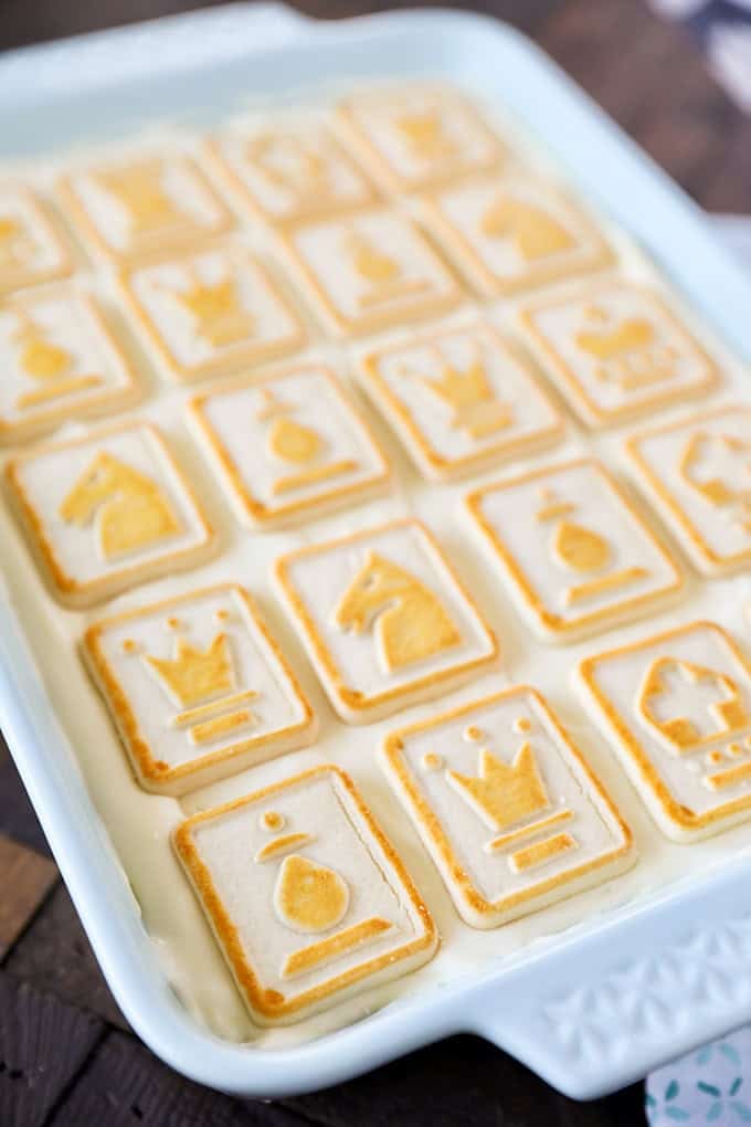 Chessman Cookie Banana Pudding