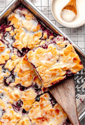 Blueberry Butter Swim Biscuits
